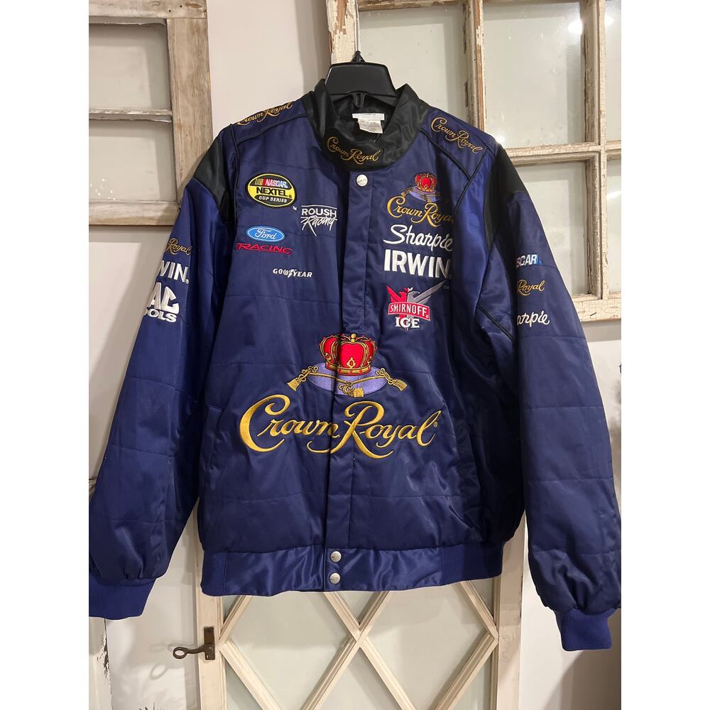 Crown Royal racing jacket size XL Team Caliber
